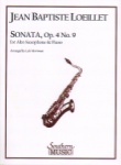 Sonata, Op. 4, No. 9 - Alto Sax and Piano