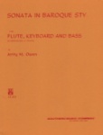 Sonata in Baroque Style - Flute, Keyboard and Bass