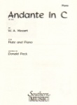 Andante in C Major, K. 315 - Flute and Piano
