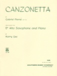Canzonetta - Alto Sax and Piano