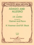 Adagio and Allegro - Clarinet and Piano