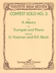 Contest Solo No. 3 - Trumpet and Piano