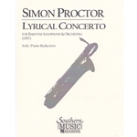 Lyrical Concerto - Baritone Saxophone and Piano