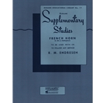 Supplementary Studies - French Horn (or Mellophone)