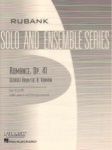 Romance, Op. 41 -Flute and Piano