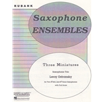 Three Miniatures - Saxophone Trio (AAT)