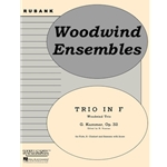 Trio In F, Op. 32 - Flute, Clarinet, & Bassoon
