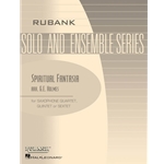 Spiritual Fantasia (Optional Piano) - Flexible Sax Ensemble