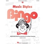 Music Styles Bingo - Game with Audio Access