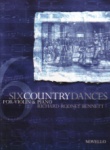 6 Country Dances - Violin and Piano