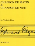 Chanson de Matin and Chanson de Nuit - Violin and Piano
