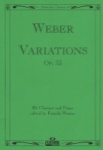 Variations in B-flat Major, Op. 33 - Clarinet and Piano