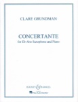 Concertante, Op. 42 - Alto Sax and Piano