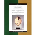 Symphonies of Wind Instruments  (1920 and 1947 Versions) - Full Score