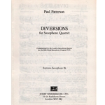 Diversions, Op. 32 - Sax Quartet