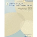 15 Art Songs by American Composers (Bk/CD) - High Voice and Piano