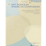 15 Art Songs by American Composers (Bk/CD) - High Voice and Piano