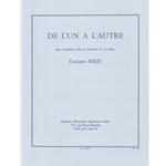 De L'un A L'autre - Bb Clarinet (or Alto Saxophone) and Piano