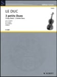 3 Easy Duets (3 petits Duos) - Violin Duet