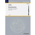 Divertimento (Score Only) - Clarinet Quartet