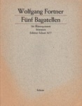 5 Bagatelles - Woodwind Quintet