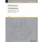 9 Historiettes - Baritone Voice, Tenor Sax, and Piano