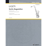 6 Bagatelles - Saxophone Quartet (SATB)