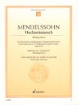 Wedding March, Op. 61 No. 9 - Cello and Piano