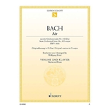 Air (from Orchestral Suite No. 3 in D Major) - Violin and Piano