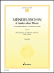 6 Songs Without Words, Op. 38 - Piano