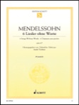 6 Songs Without Words, Op. 67 - Piano