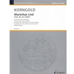 Mariettas Lied, Op. 12 - Soprano (or Mezzo Soprano) Voice and Piano Quintet
