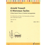 6 Easy Concert Pieces, Op. 4, Nos. 7-12 - Cello and Piano