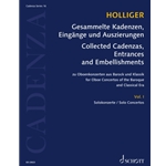 Collected Cadenzas, Entrances, and Embellishments for Oboe Concertos of the Baroque and Classical Era, Vol 1: Solo Concertos
