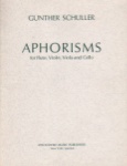 Aphorisms - Flute, Violin, Viola and Cello