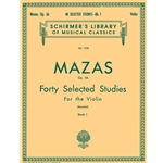 40 Selected Studies, Book 1, Op. 36 - Violin
