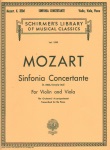 Sinfonia concertante in E-flat major, K 364 - Violin, Viola and Piano