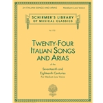 24 Italian Songs and Arias - Medium Low Voice and Piano