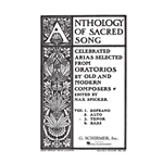 Anthology of Sacred Song - Tenor