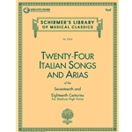 24 Italian Songs and Arias (Bk/Audio Access) - Medium High Voice and Piano