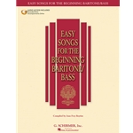 Easy Songs for the Beginning Baritone-Bass - Book with Audio Access