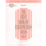 First Book of Baritone-Bass Solos, Part 2 - Book and 2 CDs