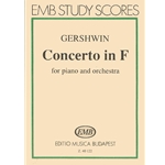 Concerto in F for Piano and Orchestra - Study Score