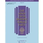 Easy Songs for the Beginning Soprano, Part 2 - Book with Audio Access