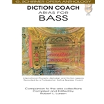Diction Coach: Arias For Bass - Book/2 CDs