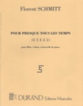 Pour presque tous les temps, Op. 134 - Flute, Violin, Cello and Piano