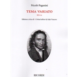 Tema Variato M.S. 82 - Violin Unaccompanied