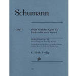 Zwolf Gedichte (12 Poems), Op. 35 - High or Medium Voice