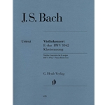 Concerto in E Major, BWV 1042 - Violin and Piano