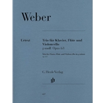 Trio in G minor, Op. 63 - Flute, Cello, and Piano